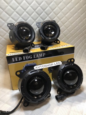 Фары птф LED Линзы лазерные DAF XF 105 12/24V 4 шт