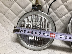 Фары Белые галогеновые ретро 12V H3 55W