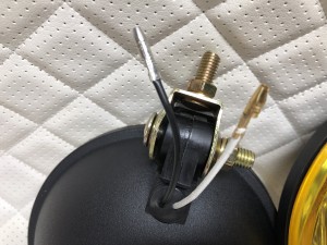 Фары птф круглые Желтые галогеновые с защитными крышками Н3 12V