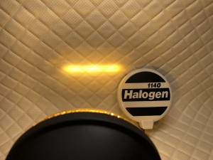 Фары птф круглые Желтые галогеновые с защитными крышками Н3 12V