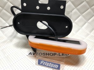 Фонарь габартный Желтый Fristom FT-070 Z+K LED с кронштейном