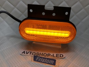 Фонарь габартный Желтый Fristom FT-070 Z+K LED с кронштейном