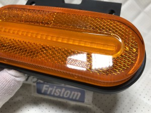 Фонари габартные Желтые Fristom FT-070 Z+K LED с кронштейном