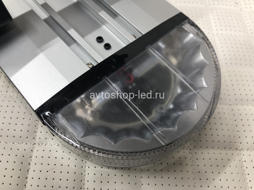 Светодиодная мигалка Slim желтая 138LED 10-30V 123 см с цифровым пультом