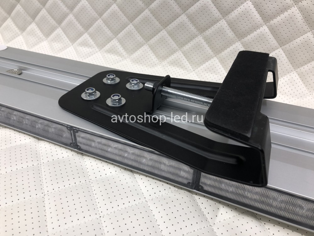 Светодиодная мигалка Slim желтая 138LED 10-30V 123 см с цифровым пультом