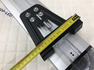 Светодиодная мигалка Slim желтая 138LED 10-30V 123 см с цифровым пультом