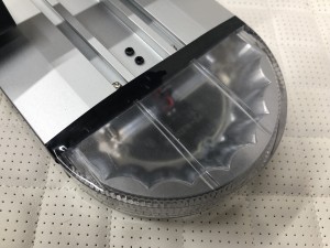 Светодиодная мигалка Slim желтая 138LED 10-30V 123 см с цифровым пультом