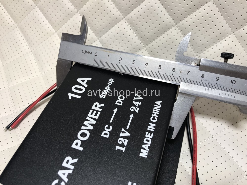 Преобразователь напряжения автомобильный с 12V - 24V 10A