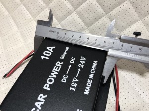 Преобразователь напряжения автомобильный с 12V - 24V 10A