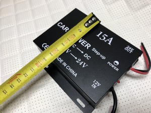 Преобразователь напряжения автомобильный с 12V - 24V 15A