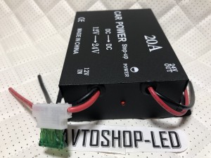 Преобразователь напряжения автомобильный с 12V - 24V 20A