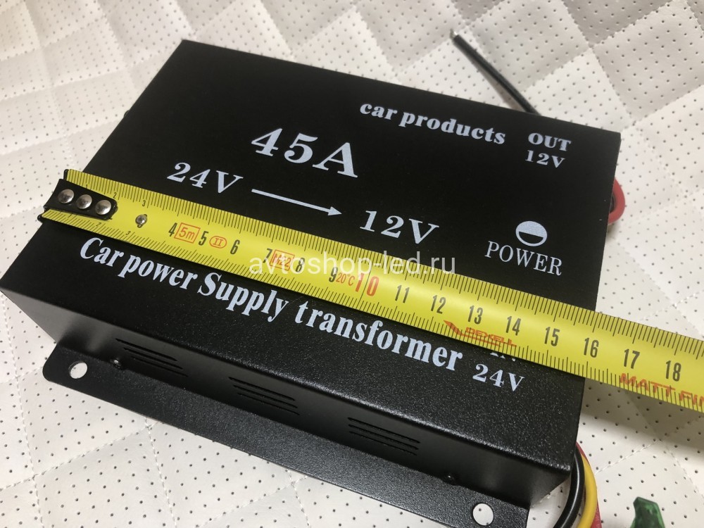 Преобразователь напряжения автомобильный с 24V - 12V 45A
