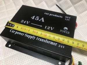 Преобразователь напряжения автомобильный с 24V - 12V 45A