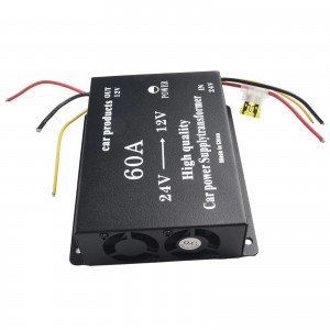 Преобразователь напряжения автомобильный с 24V - 12V 60A