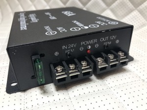 Преобразователь напряжения автомобильный с 24V - 12V 85A